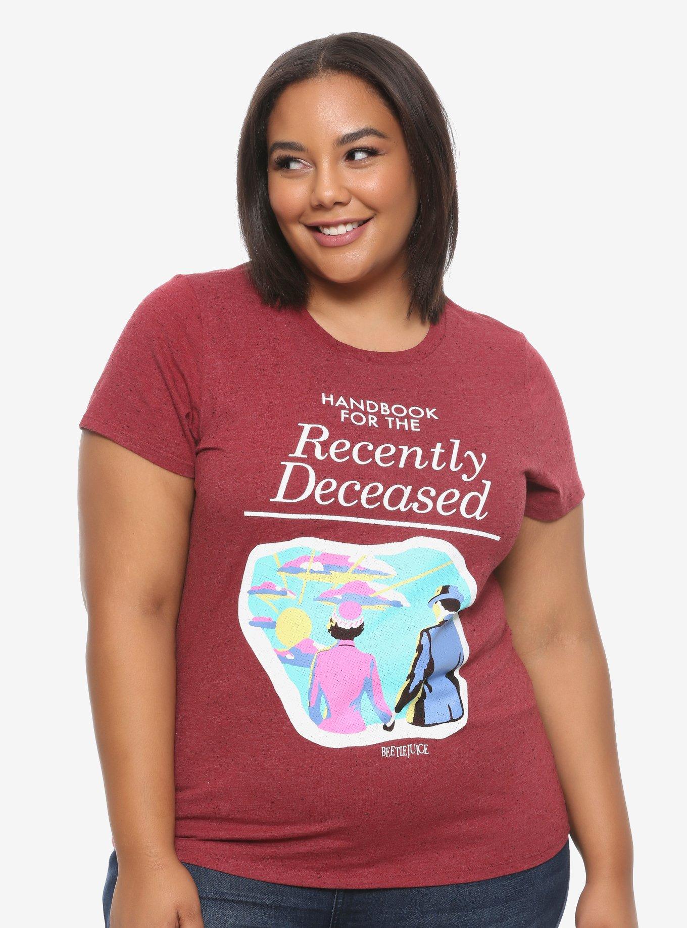 Beetlejuice Handbook For The Recently Deceased Speckle Girls T-Shirt Plus Size, MULTI, hi-res