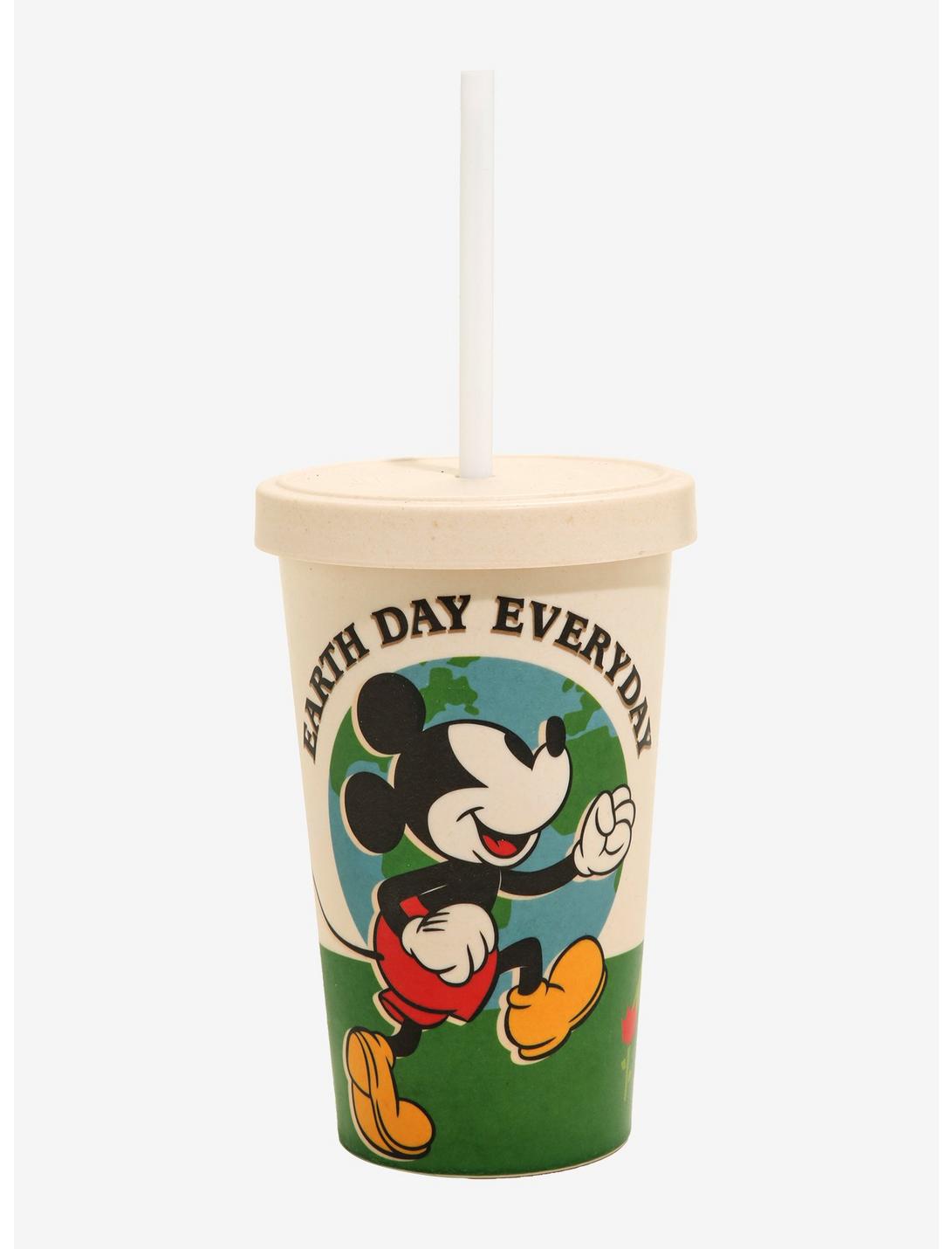 Disney Mickey Mouse Earth Bamboo Travel Cup - BoxLunch Exclusive, , hi-res