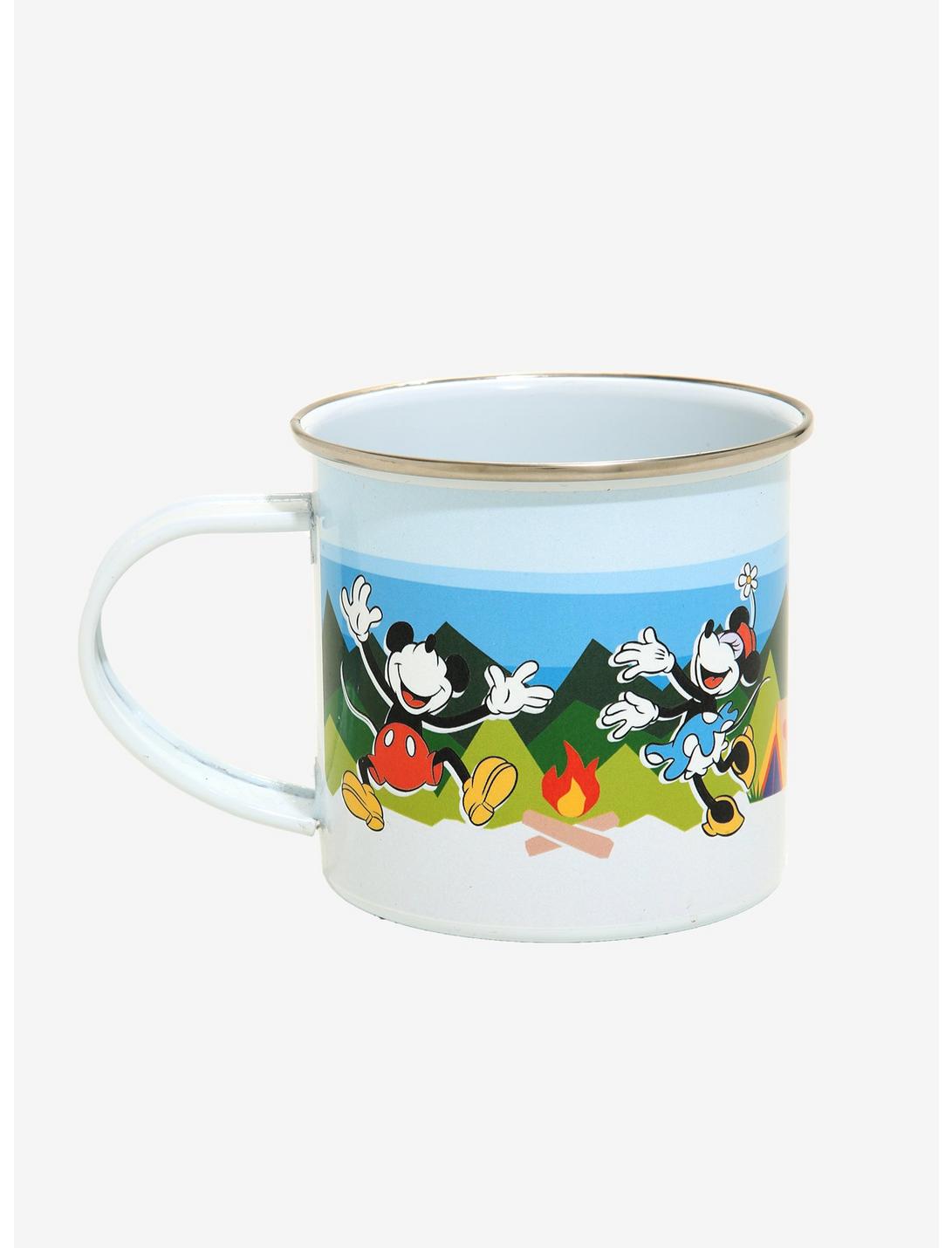 Disney Mickey Mouse Earth Tin Camper Mug - BoxLunch Exclusive, , hi-res