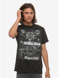 Our Universe Star Wars The Mandalorian Blueprint T-Shirt, MULTI, hi-res
