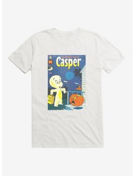 Casper The Friendly Ghost Trick Or Treat Comic Cover T-Shirt, WHITE, hi-res