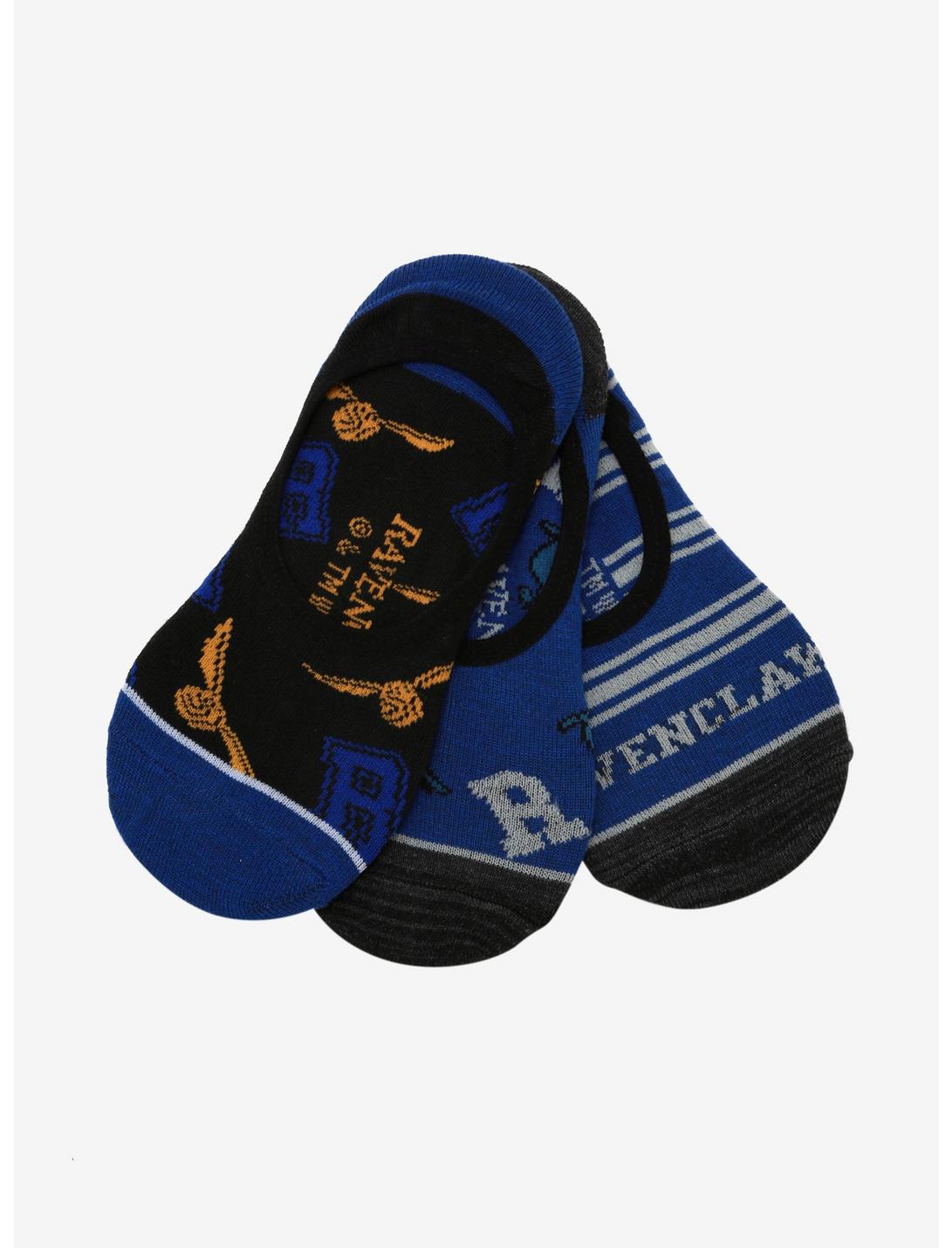 Harry Potter Ravenclaw No-Show Sock Set - BoxLunch Exclusive, , hi-res