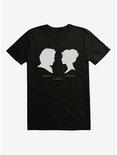 Outlander Claire and Jamie Silhouette T-Shirt, BLACK, hi-res