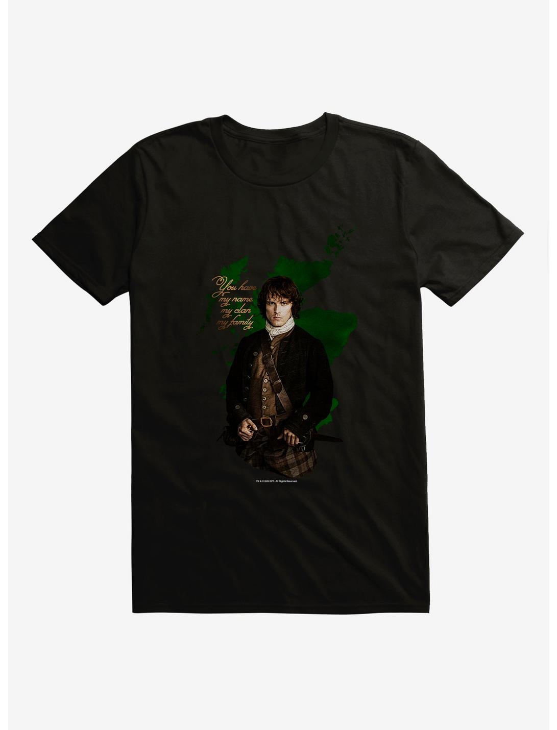 Outlander Jamie Portrait T-Shirt, , hi-res