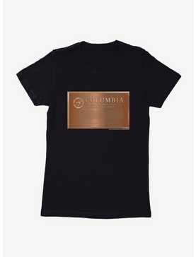 Star Trek Columbia Plaque Womens T-Shirt, , hi-res