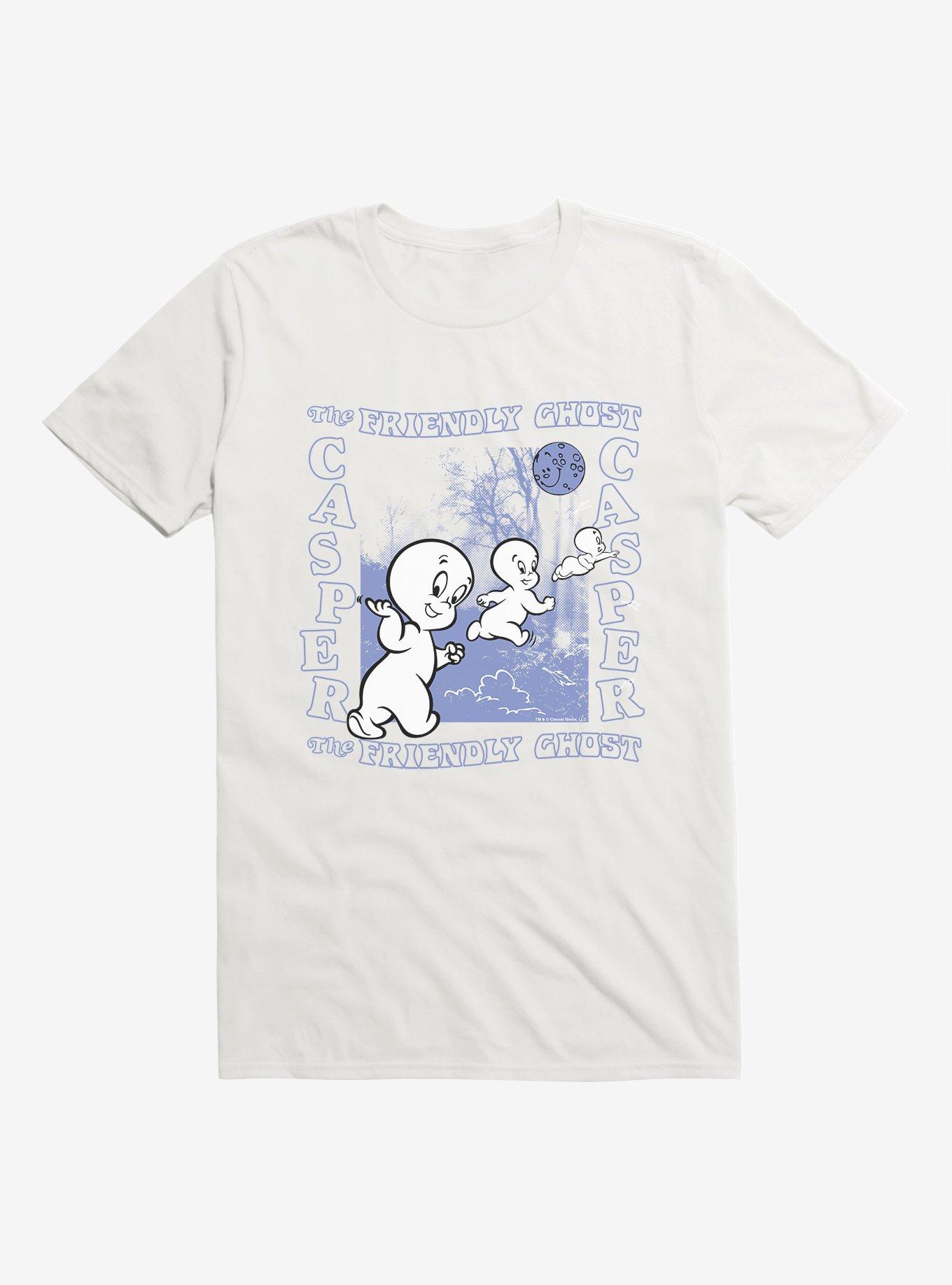 Casper The Friendly Ghost Let's Fly T-Shirt, WHITE, hi-res
