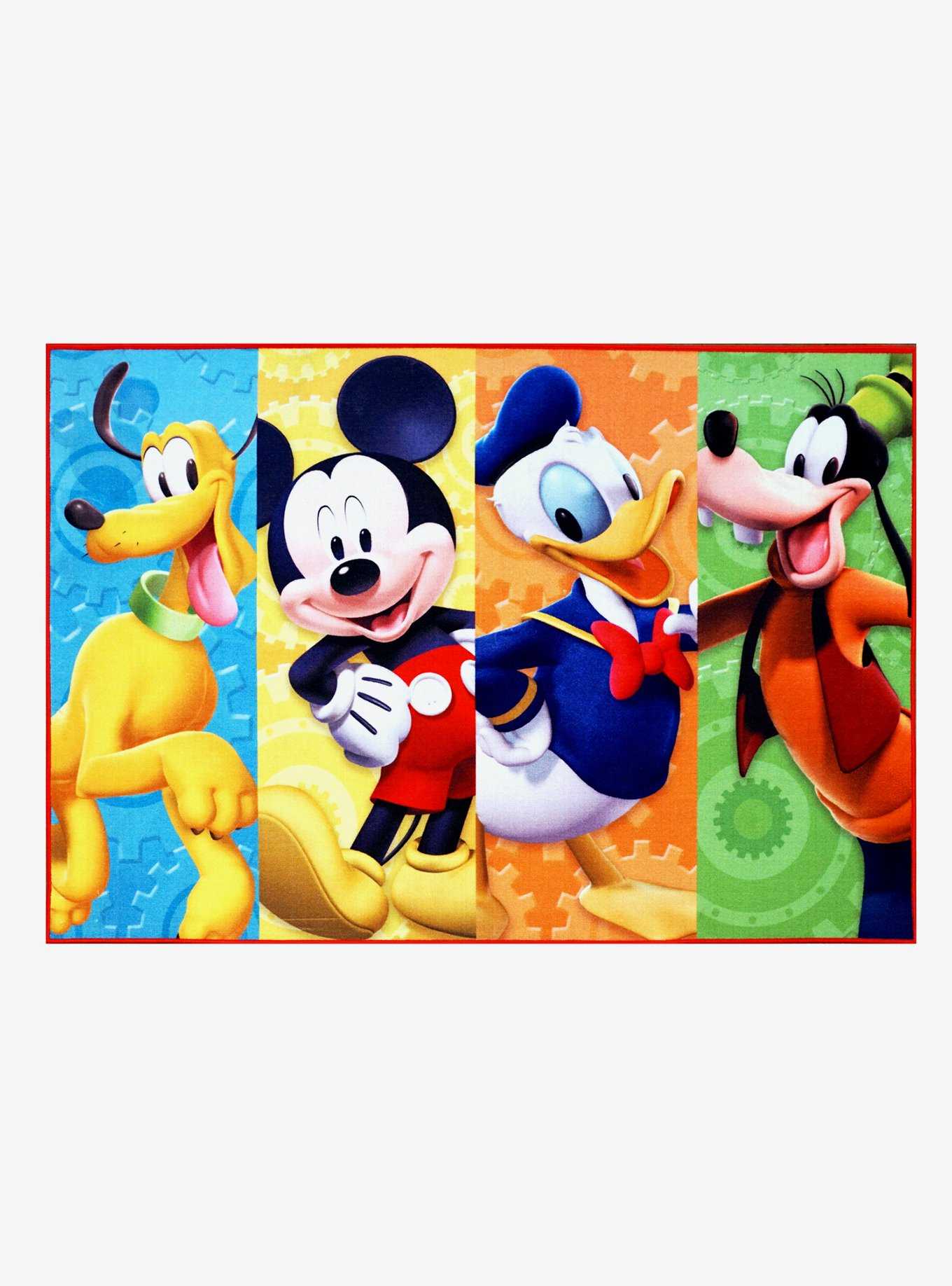 Disney Mickey, Donald, Pluto and Goofy Rug, , hi-res