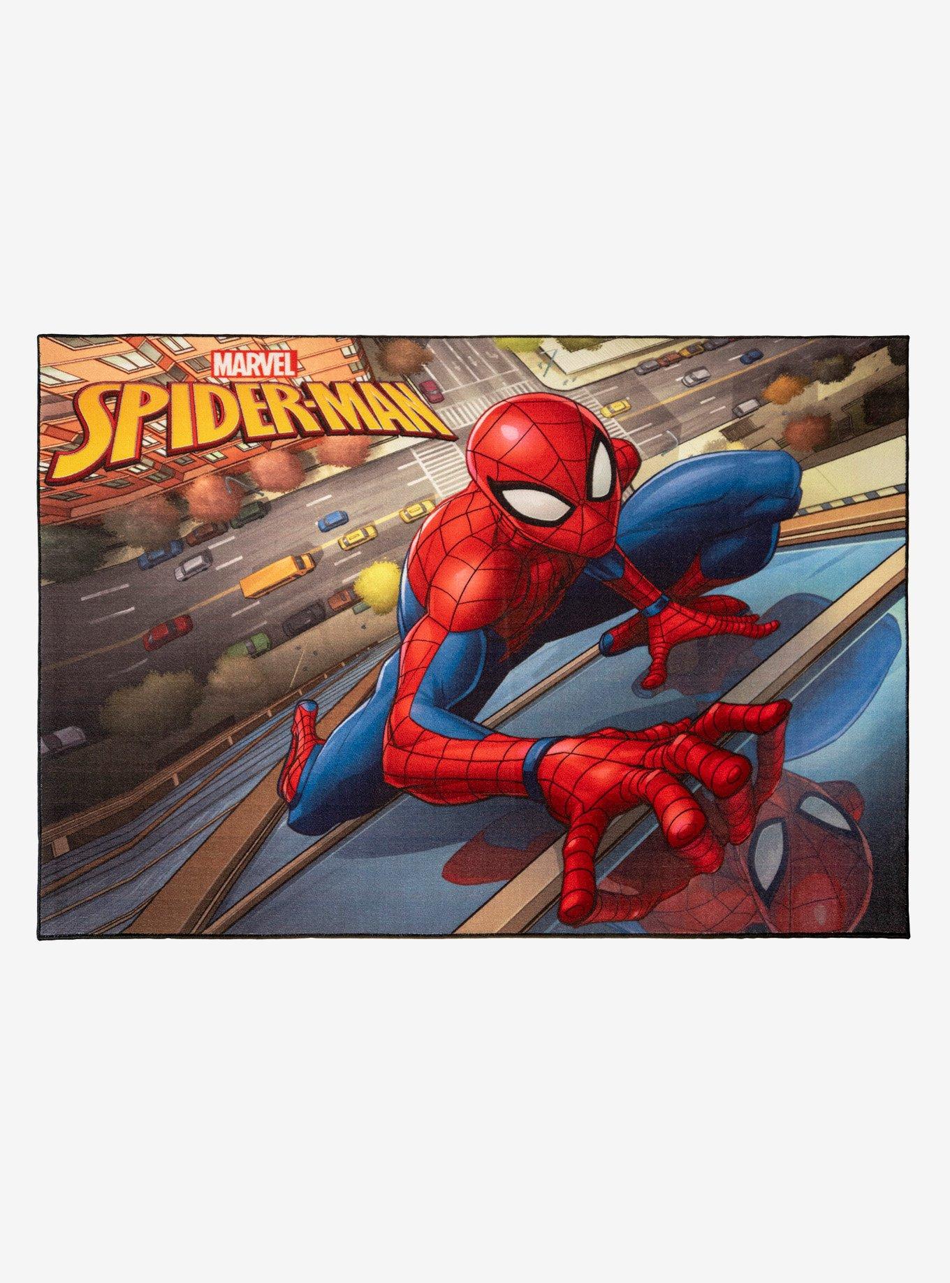 Marvel Spider-Man City Rug, , hi-res