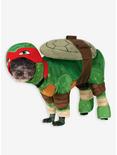 TMNT Raphael Pet Costume, GREEN  OLIVE, hi-res