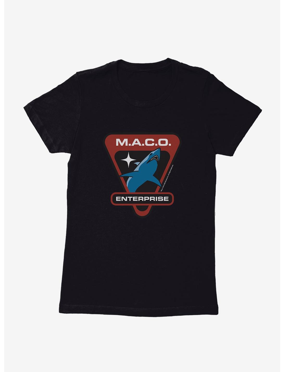 Star Trek M.A.C.O. Enterprise Womens T-Shirt, BLACK, hi-res