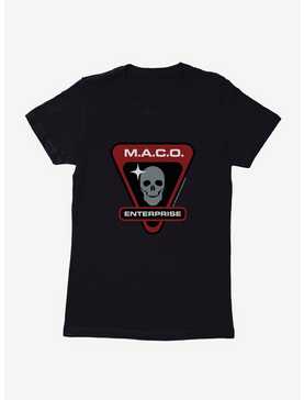 Star Trek M.A.C.O. Enterprise Skull Womens T-Shirt, , hi-res