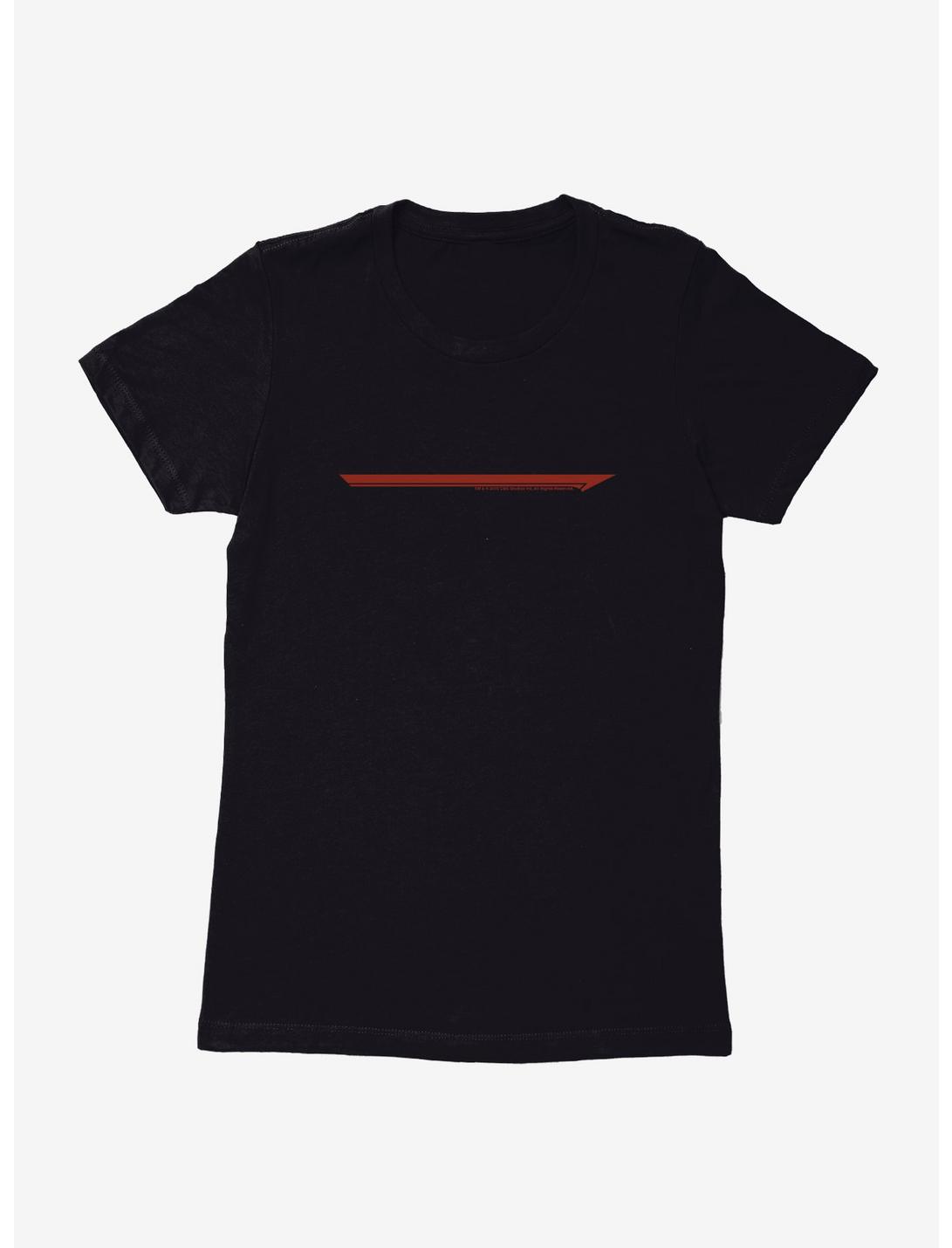 Star Trek NX-01 Stripe Logo Womens T-Shirt, BLACK, hi-res