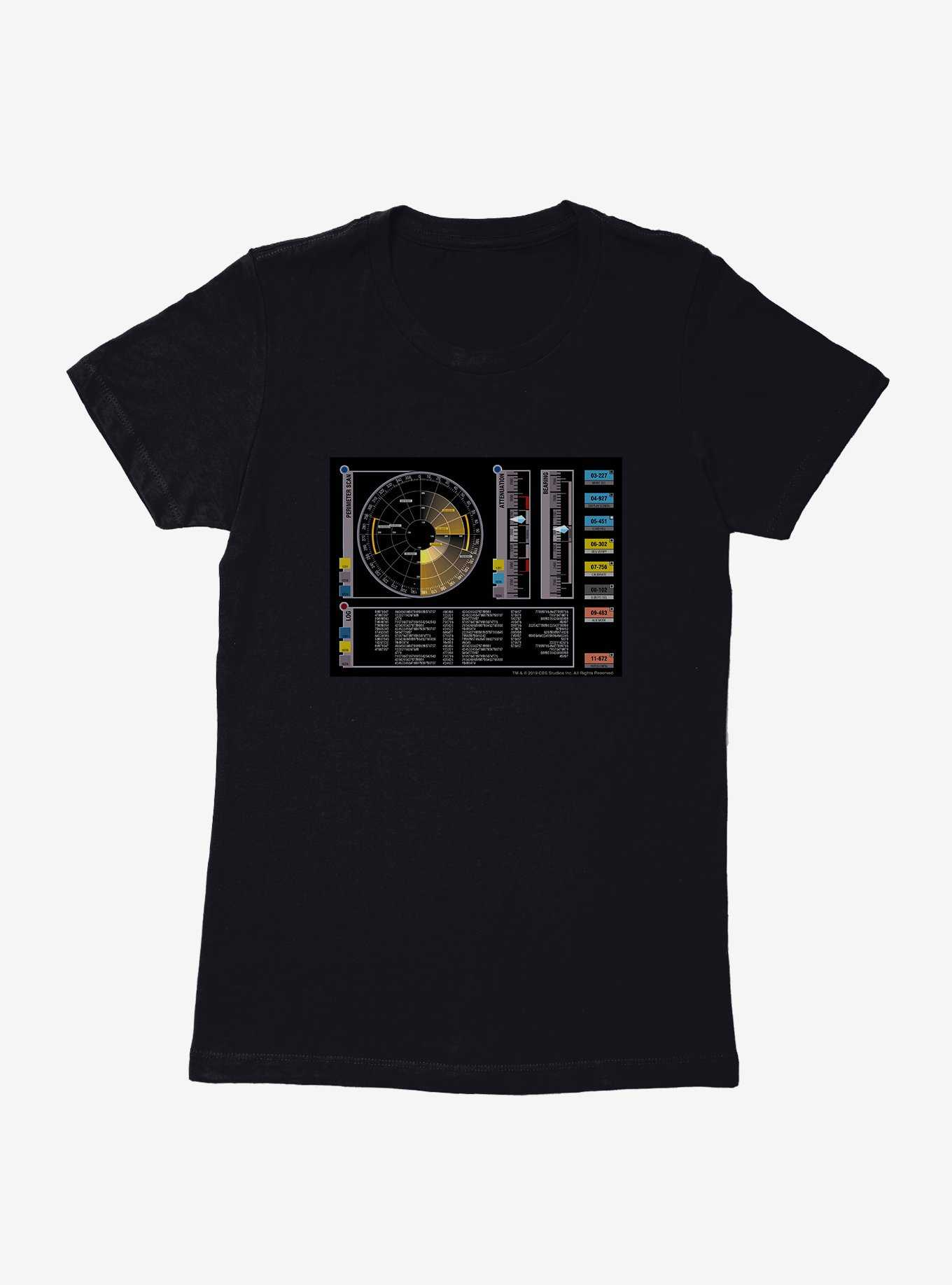 Star Trek Perimeter Scan Womens T-Shirt, , hi-res