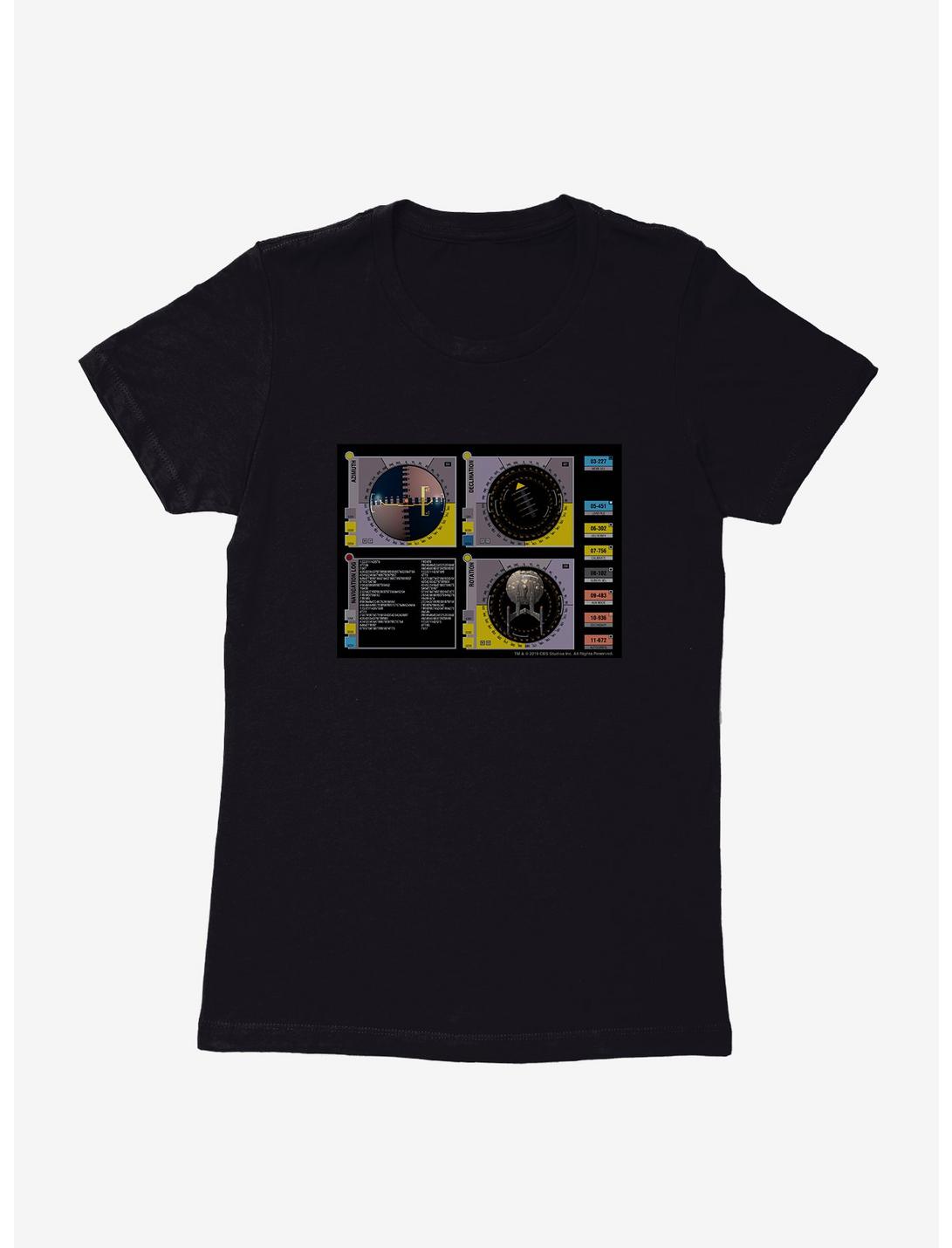 Star Trek Perimeter Scans Womens T-Shirt, BLACK, hi-res
