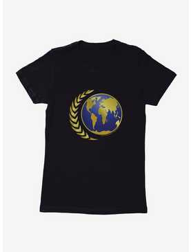 Star Trek Starfleet Command Earth Icon Womens T-Shirt, , hi-res