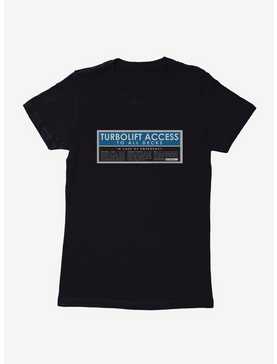 Star Trek Turbolift Access Womens T-Shirt, , hi-res