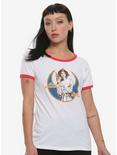 Star Wars Rebel Princess Leia Organa Ringer T-Shirt, MULTI, hi-res
