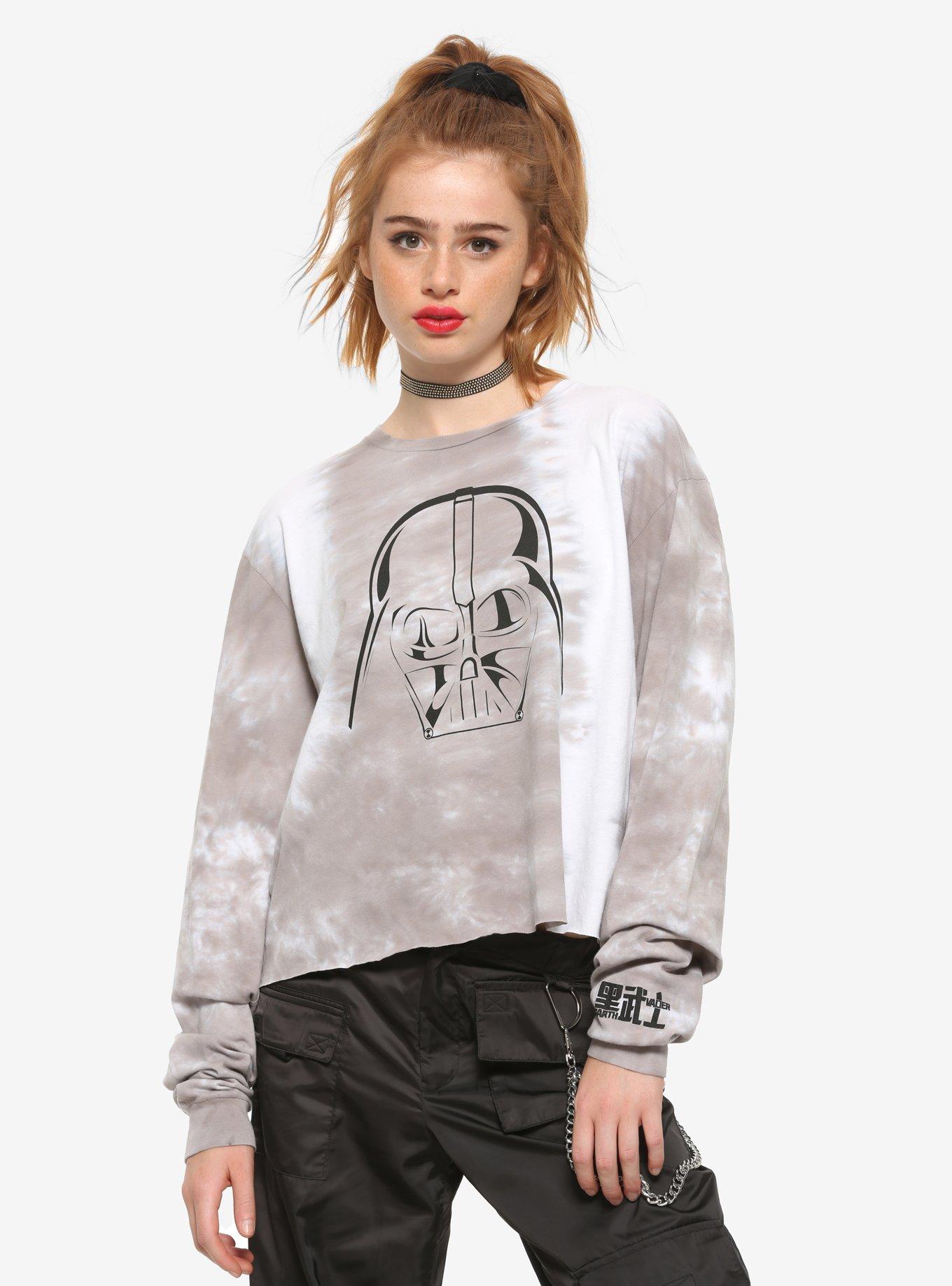 Her Universe Star Wars Darth Vader Tie-Dye Long-Sleeve T-Shirt, MULTI, hi-res