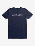 Star Trek Enterprise Bold Script T-Shirt, MIDNIGHT NAVY, hi-res