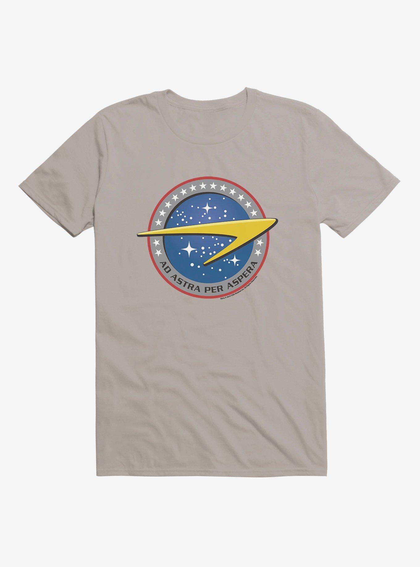 Star Trek Starfleet Command Ad Astra T-Shirt, LIGHT GREY, hi-res