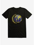 Star Trek Starfleet Command Earth Icon T-Shirt, BLACK, hi-res