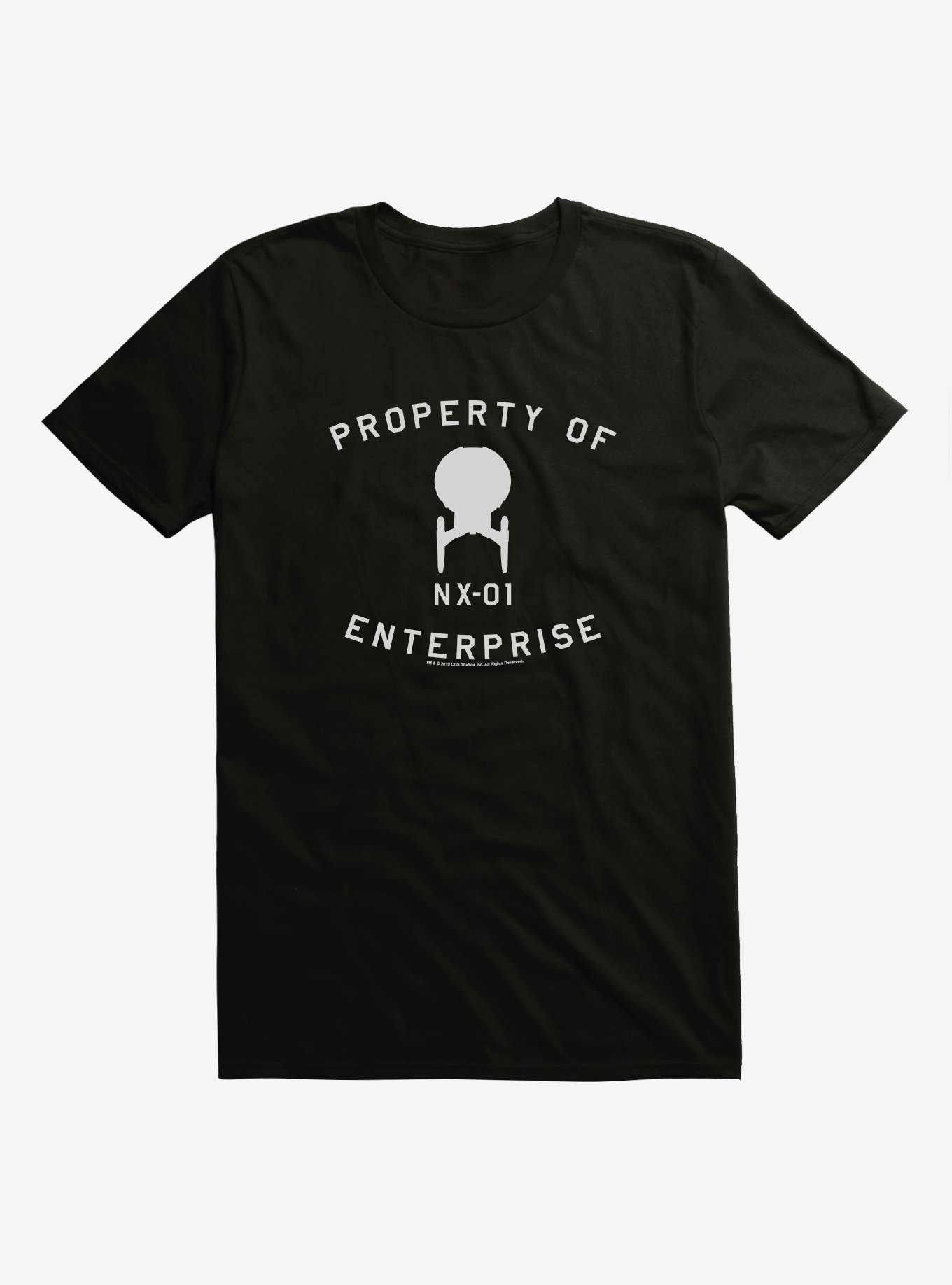 Star Trek Property Of NX-01 Enterprise T-Shirt, , hi-res