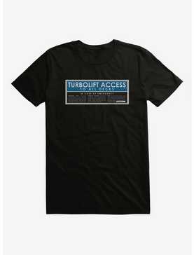 Star Trek Turbolift Access T-Shirt, , hi-res