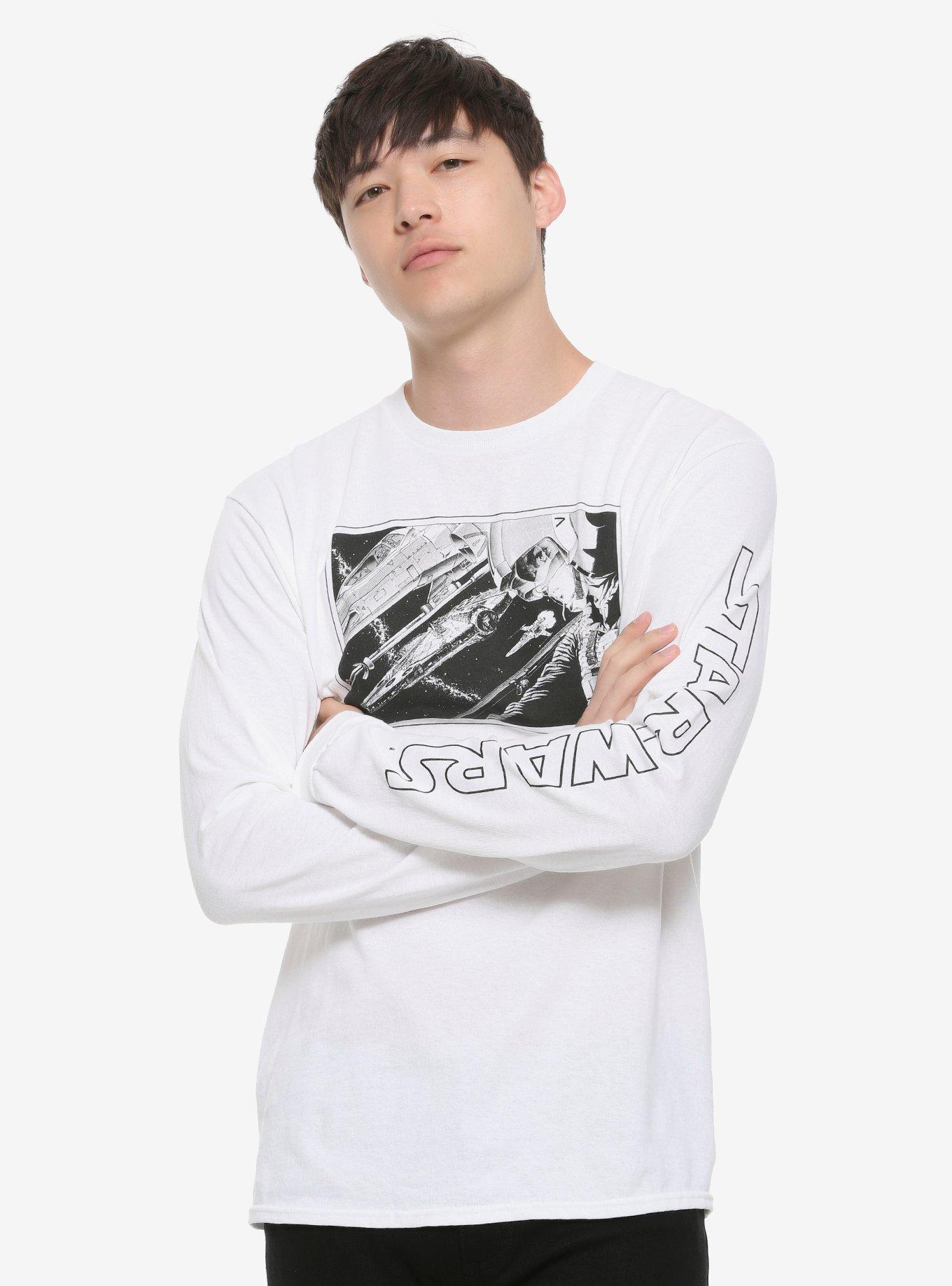 Our Universe Star Wars Manga Art Long-Sleeve T-Shirt, MULTI, hi-res