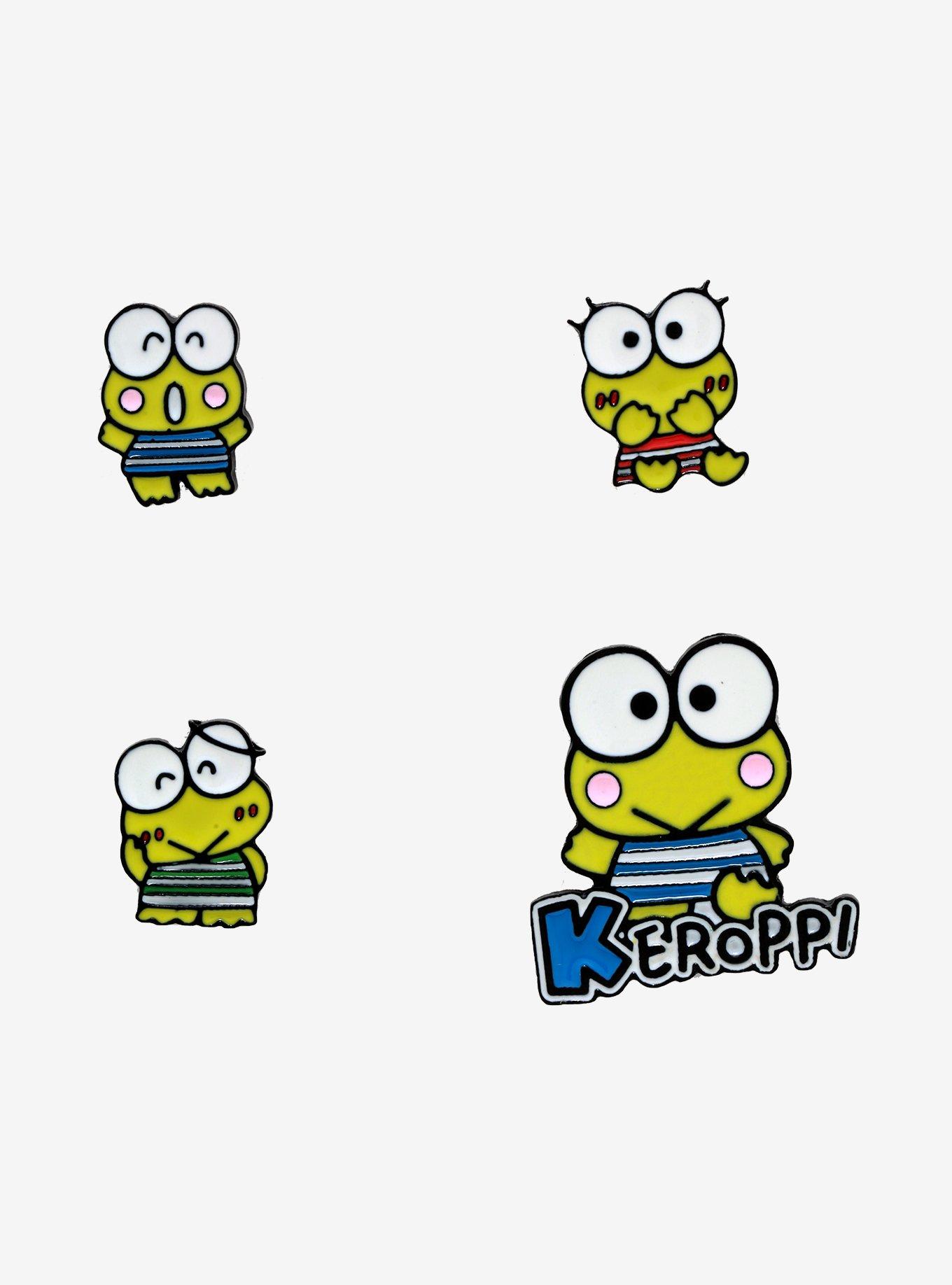 Keroppi Enamel Pin Set, , hi-res