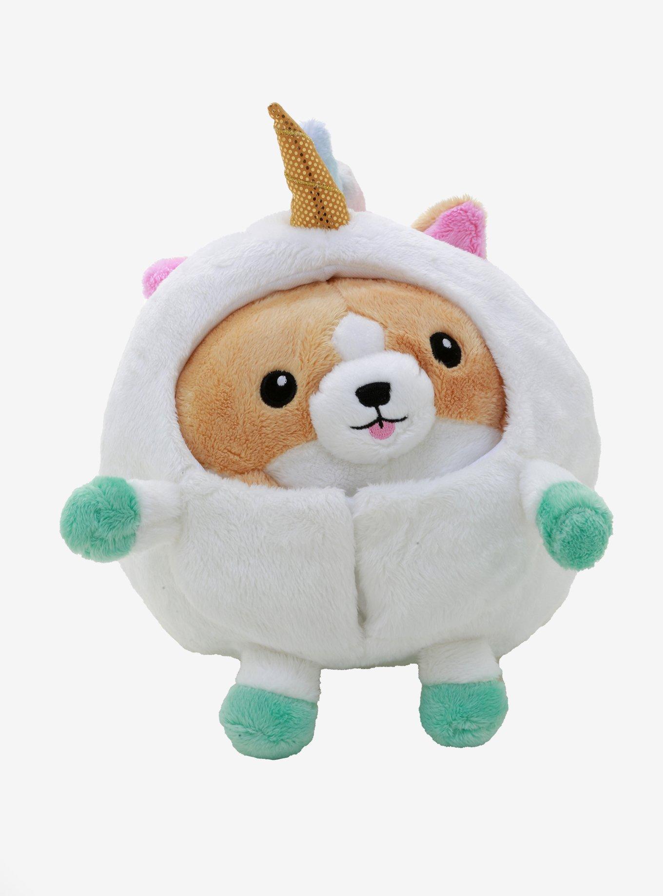 Squishable Corgi In Unicorn Costume Plush, , hi-res