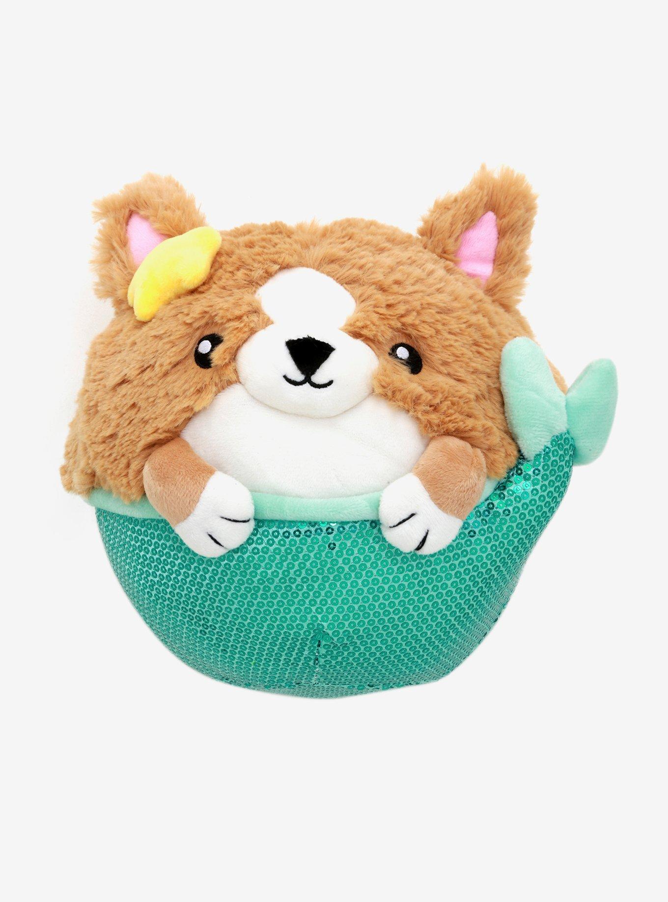 Corgi Mermaid Plush, , hi-res