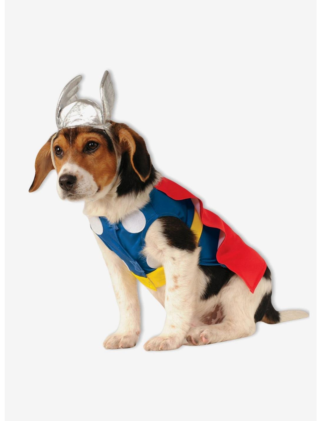 Marvel Thor Pet Costume, BLUE  RED, hi-res