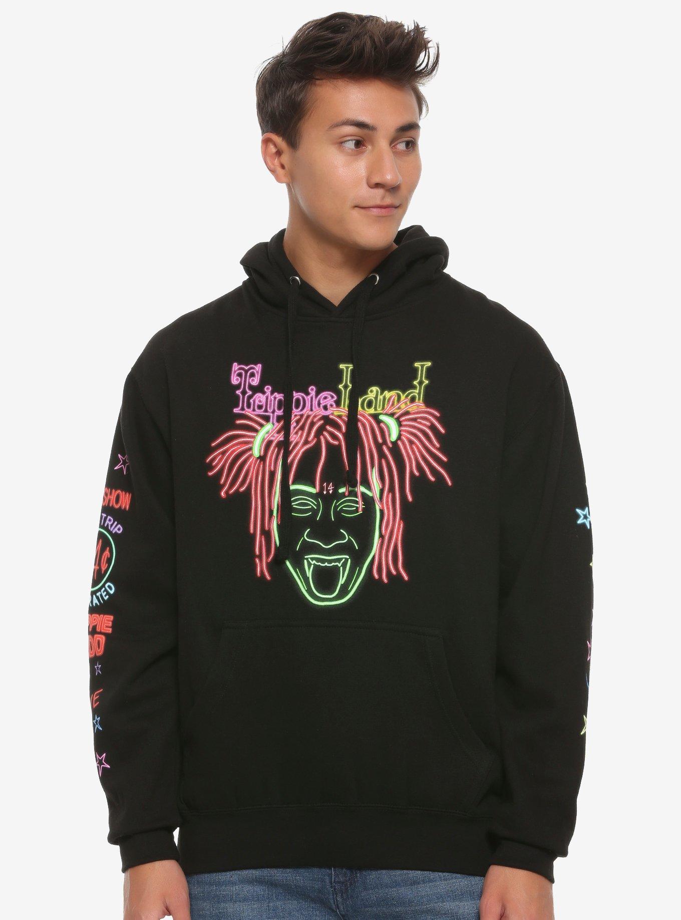 Trippie redd clearance spiked hoodie