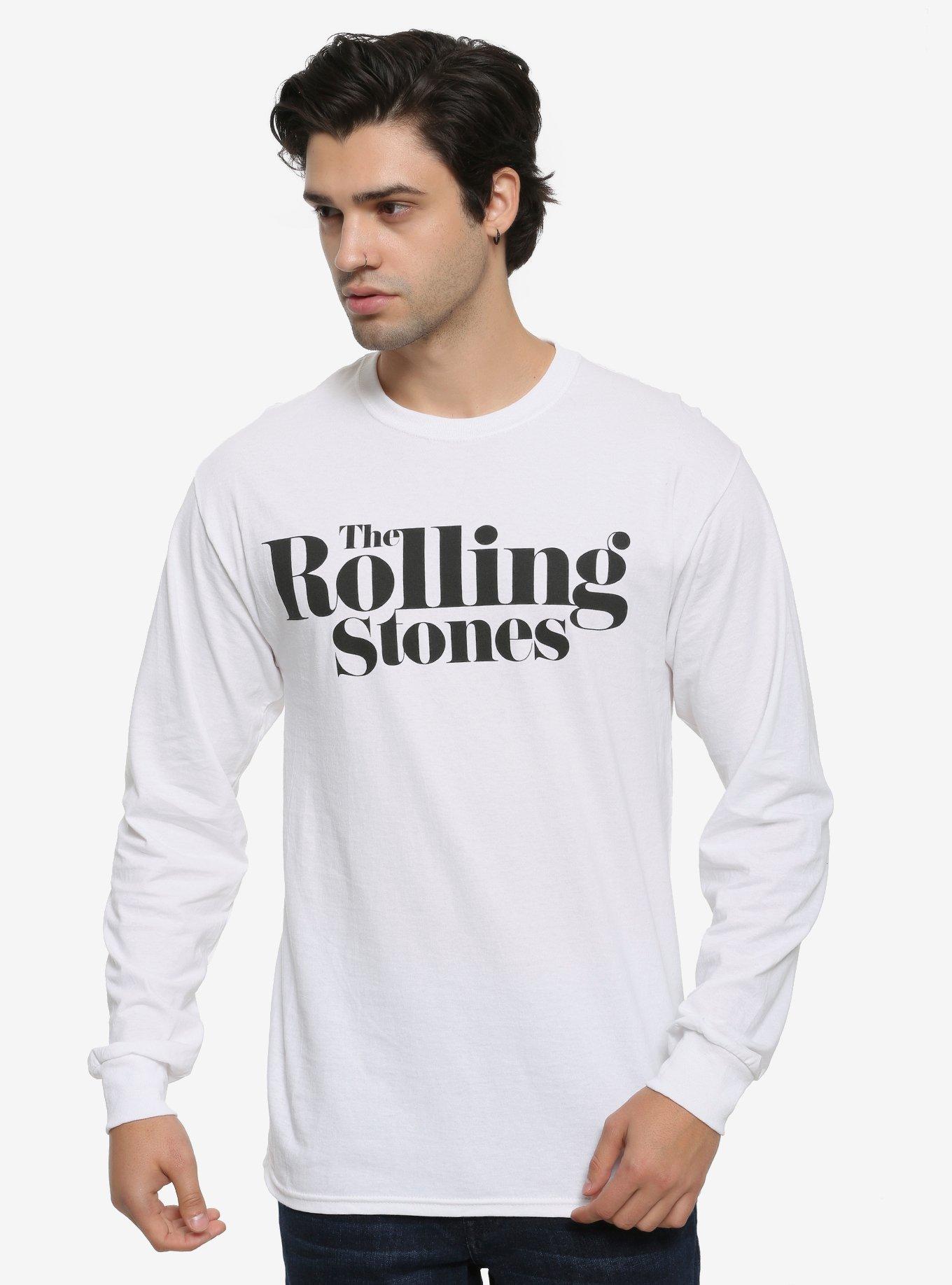 The Rolling Stones 1969 Photo Long-Sleeve T-Shirt, WHITE, hi-res