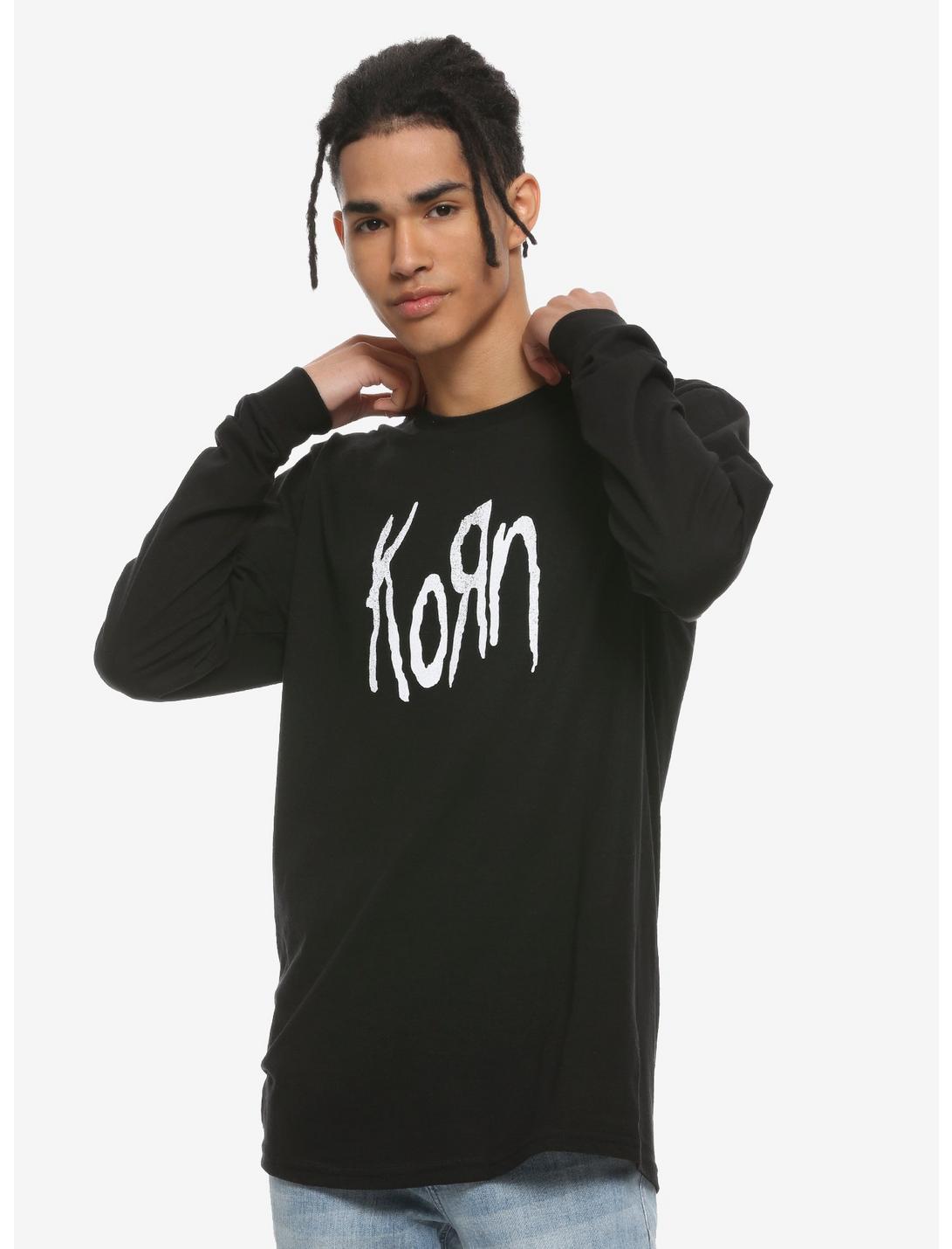 Korn The Nothing Album Art Long-Sleeve T-Shirt, BLACK, hi-res