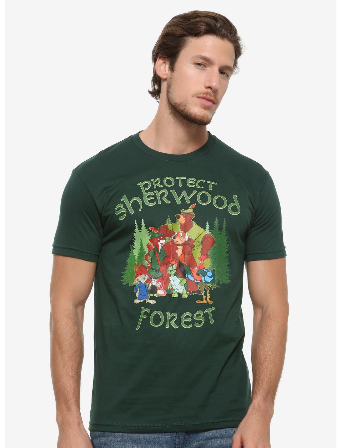 Disney Robin Hood Protect Sherwood Forest T-Shirt, GREEN, hi-res