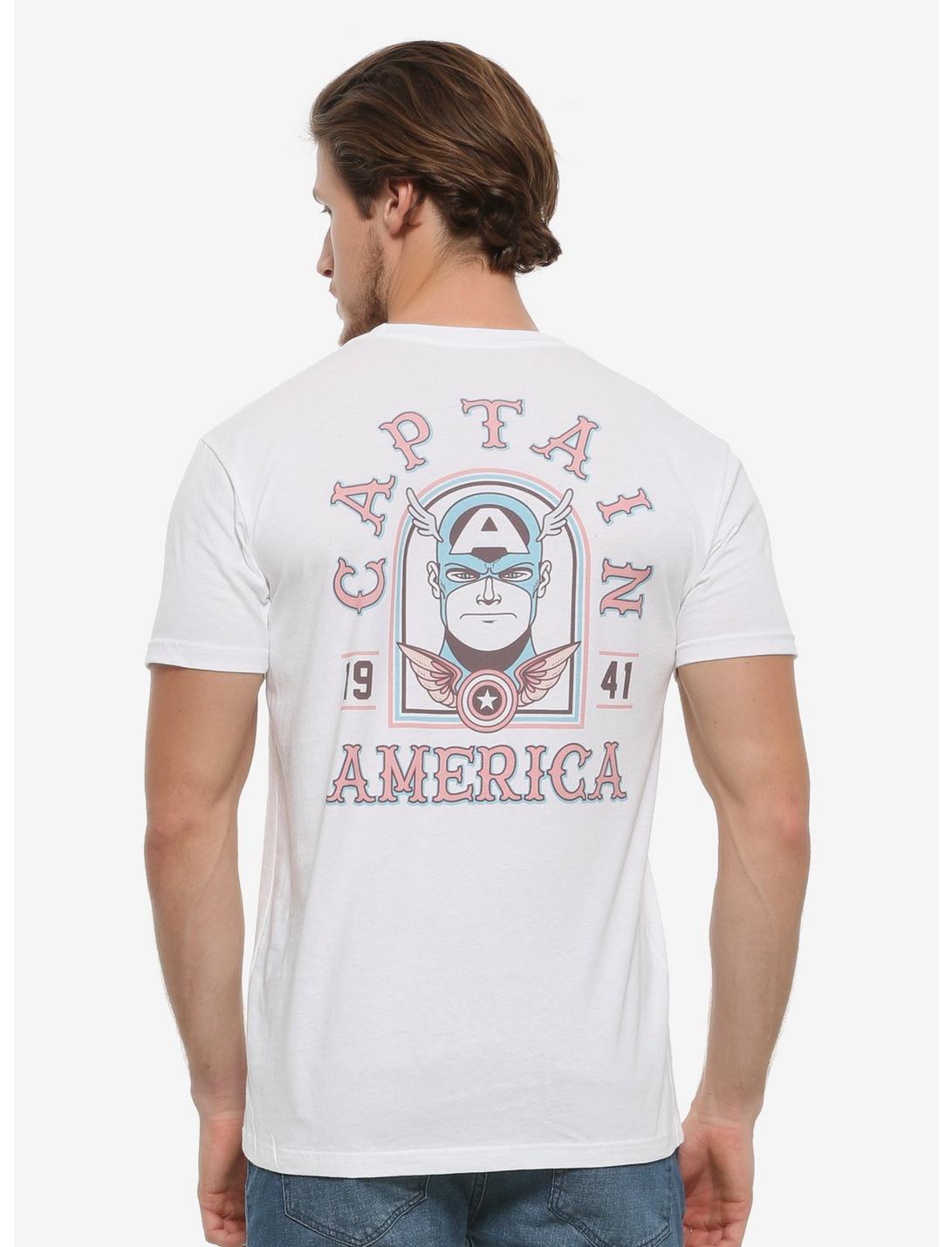 Marvel Captain America 1941 T-Shirt - BoxLunch Exclusive, WHITE, hi-res