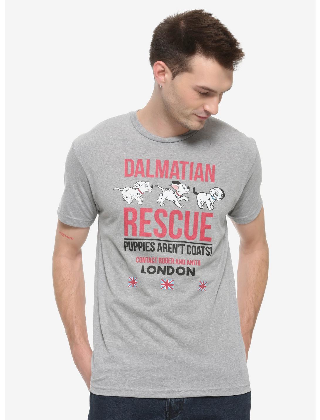 Disney 101 Dalmatians Rescue T-Shirt, GREY, hi-res