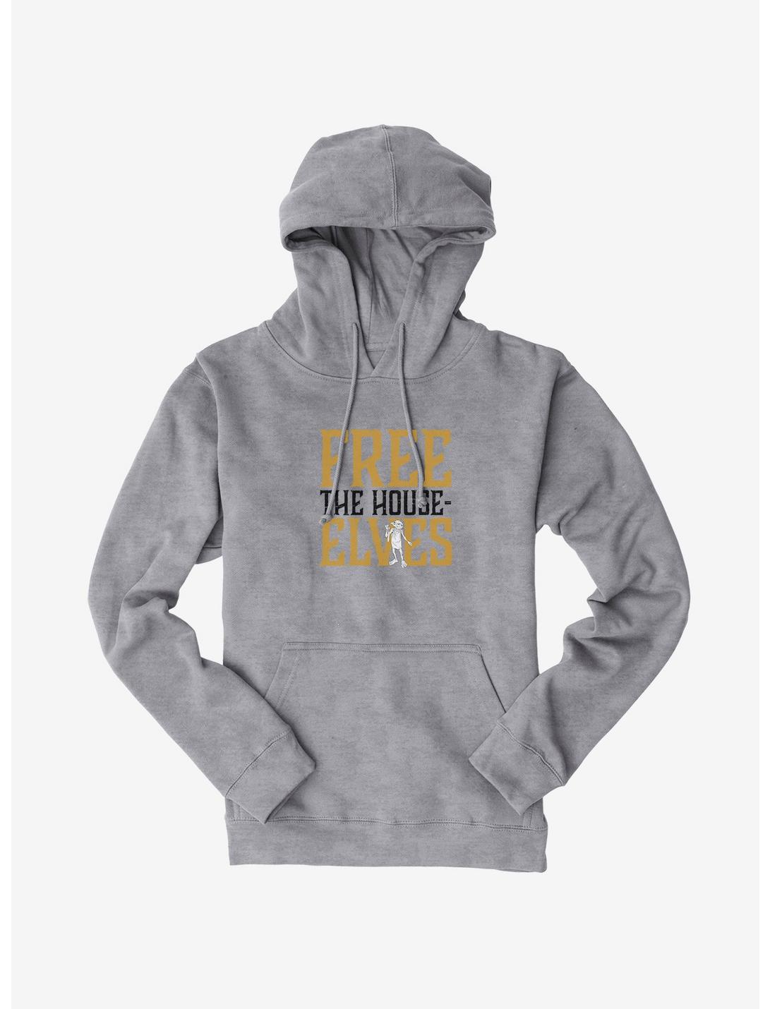 Harry Potter Free The House Elves Hoodie, HEATHER GREY, hi-res