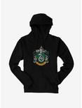 Harry Potter Slytherin Serpents Badge Hoodie, BLACK, hi-res