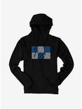 Harry Potter Ravenclaw Checkered Patterns Hoodie, BLACK, hi-res