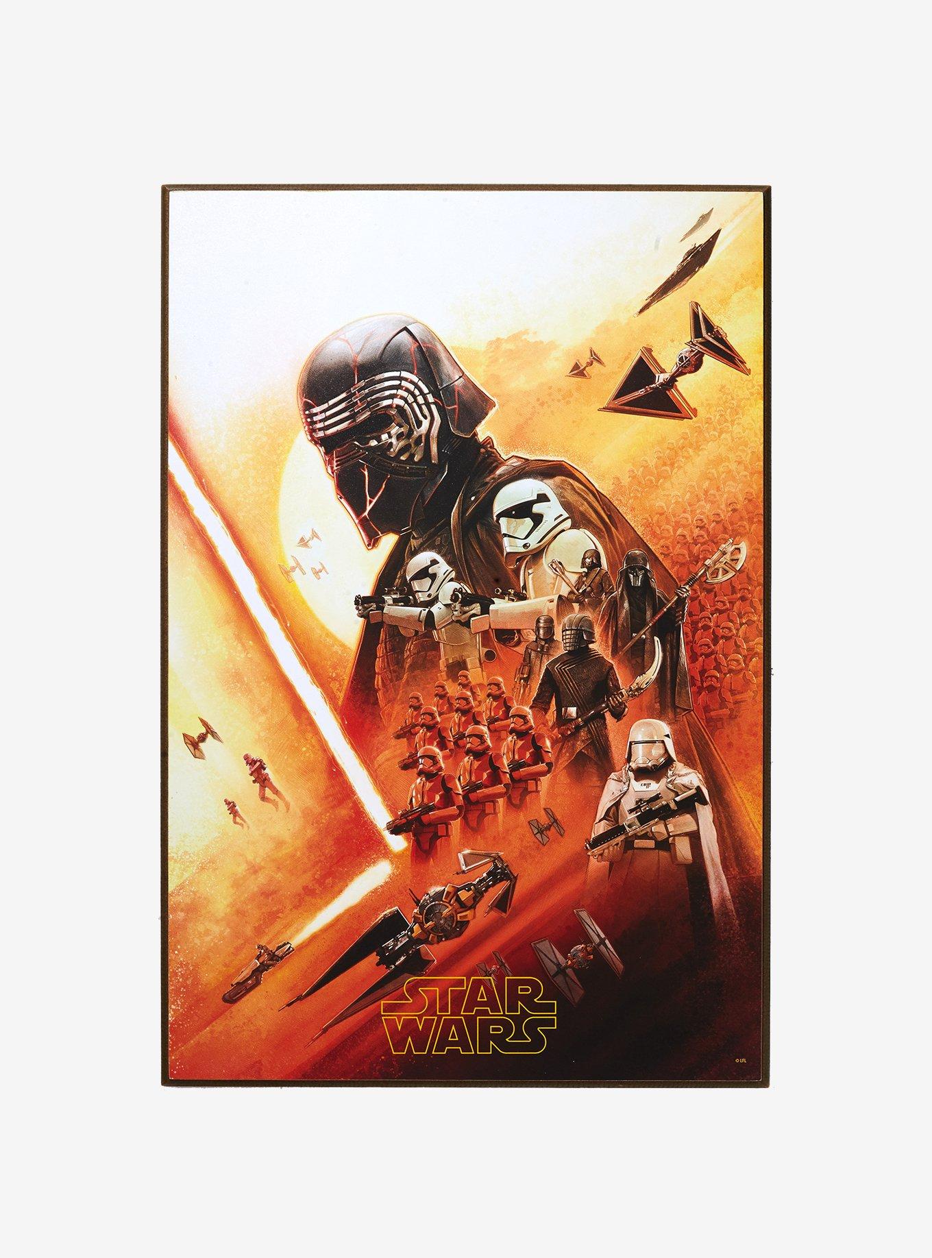 Star Wars: The Rise Of Skywalker Kylo Ren Wood Wall Art, , hi-res