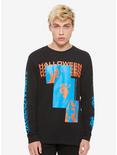 Halloween: The Curse Of Michael Myers Neon Stencil Long-Sleeve T-Shirt, MULTI, hi-res