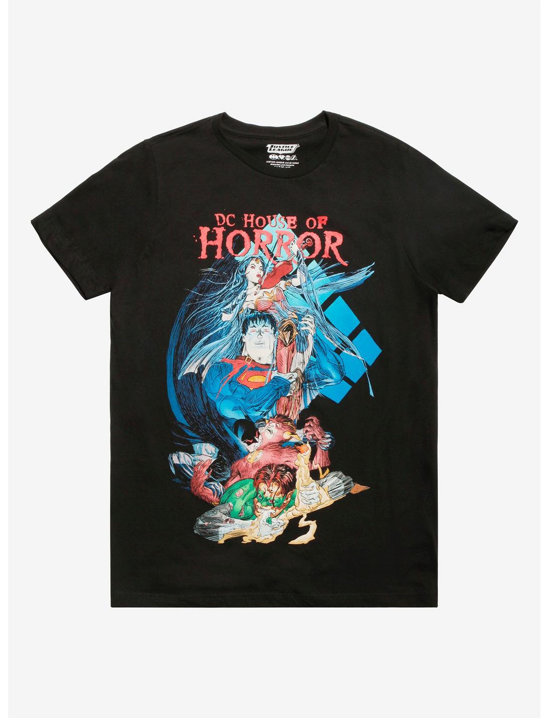 DC Comics DC House Of Horror Cover T-Shirt, MULTI, hi-res