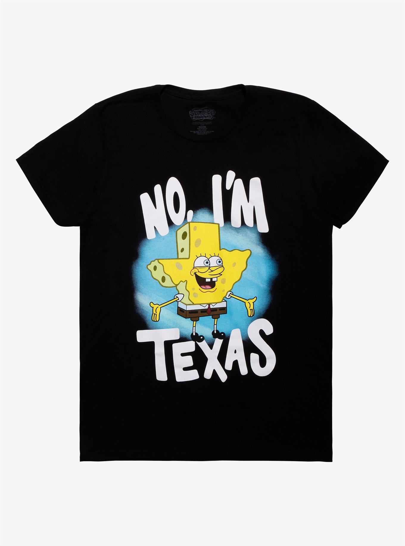 SpongeBob SquarePants I'm Texas T-Shirt, MULTI, hi-res