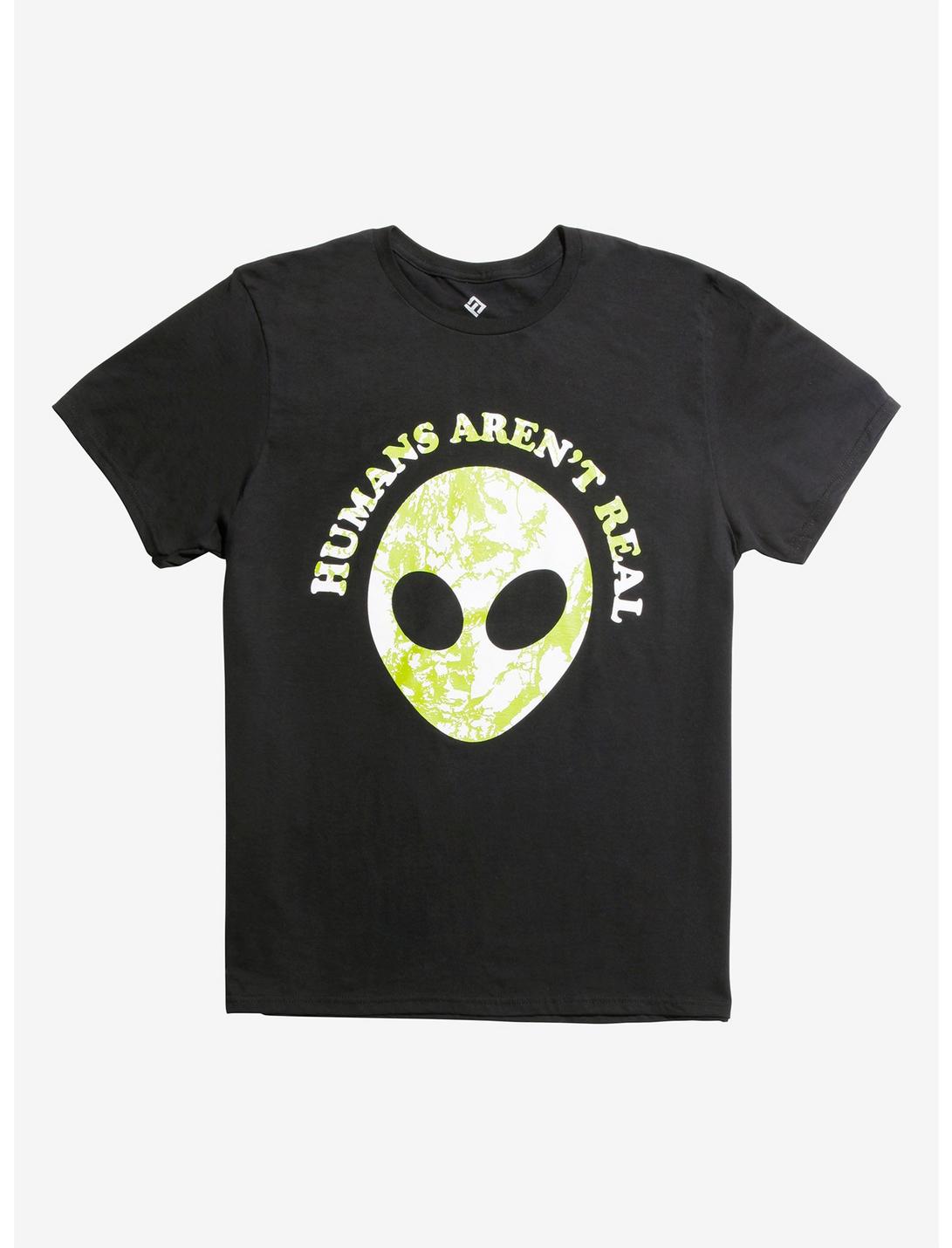 Humans Aren't Real Alien T-Shirt, MULTI, hi-res