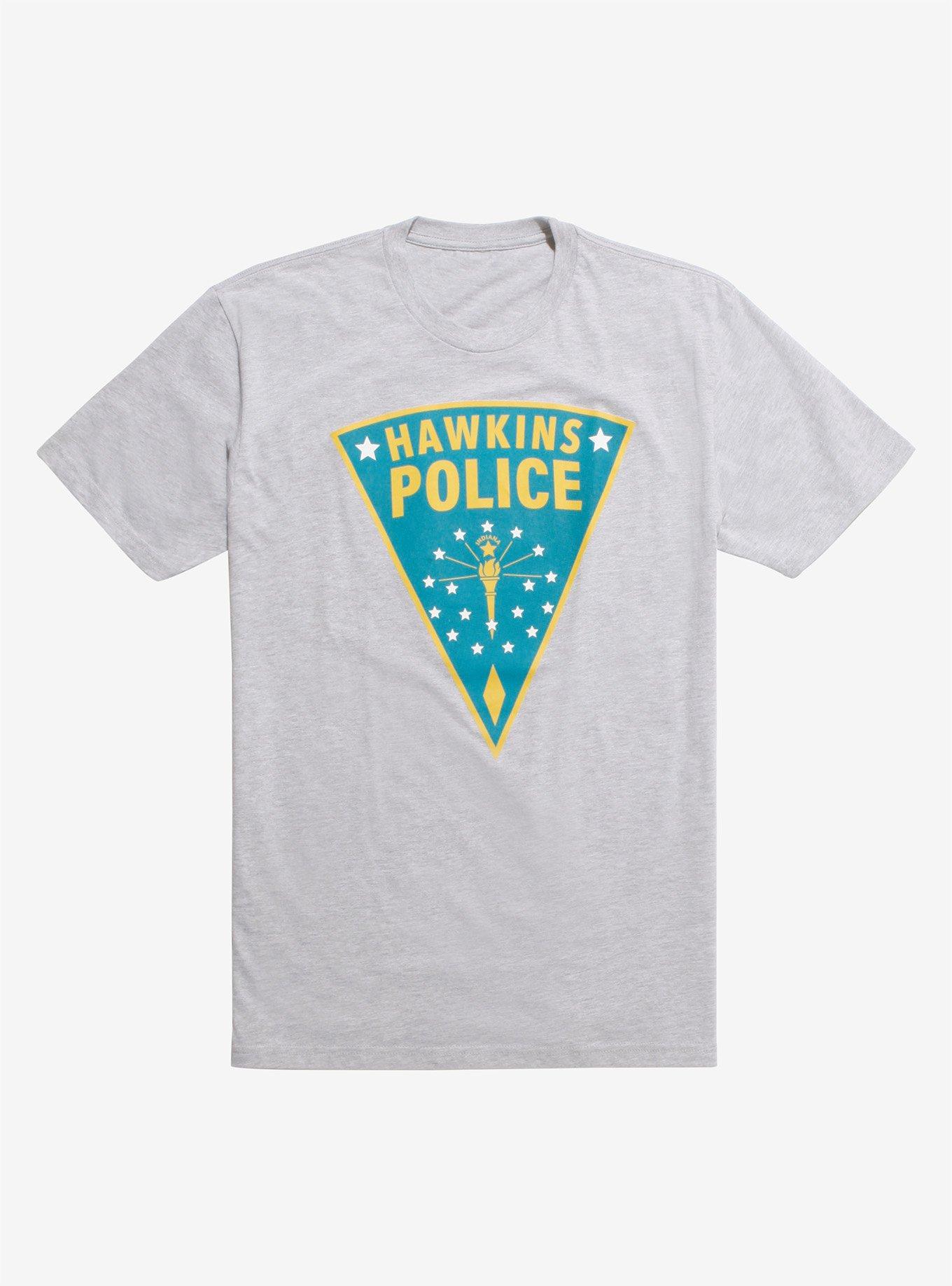 Stranger Things Hawkins Police T-Shirt, MULTI, hi-res