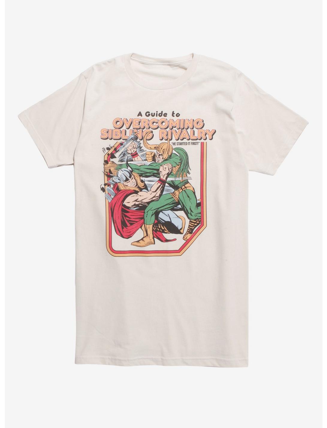 Marvel Thor & Loki A Guide To Sibling Rivalry T-Shirt, MULTI, hi-res