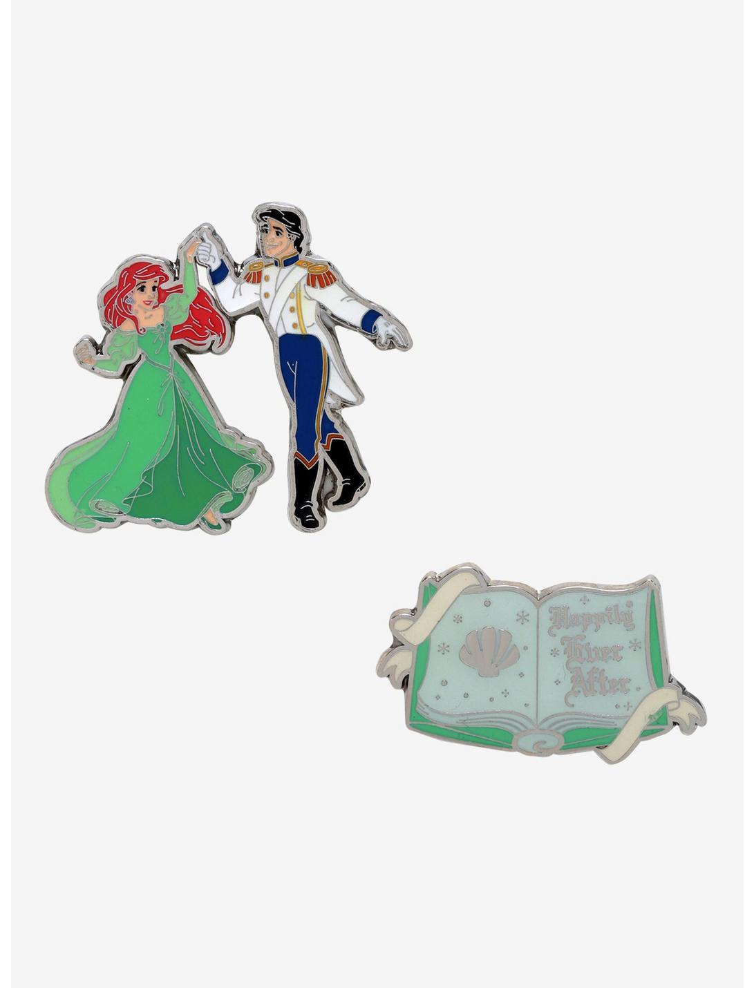Loungefly Disney The Little Mermaid Happily Ever After Enamel Pin Set - BoxLunch Exclusive, , hi-res