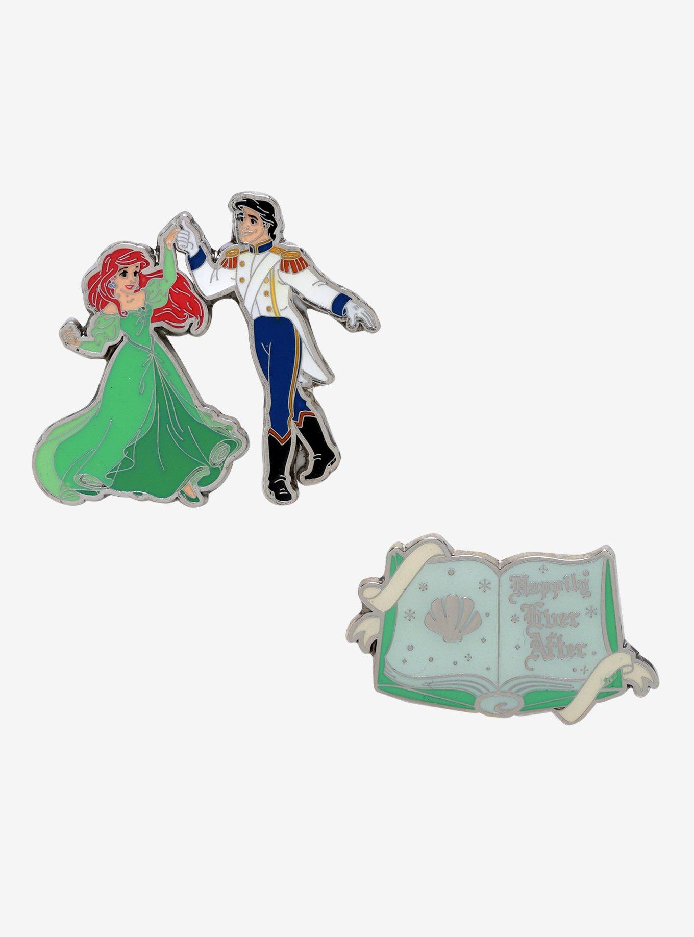 Loungefly Disney The Little Mermaid Happily Ever After Enamel Pin Set - BoxLunch Exclusive, , hi-res
